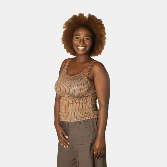 Ladies' Betty Mix Match Vest - Orange