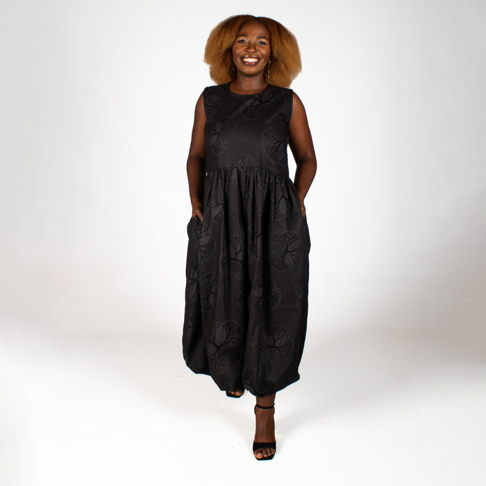 Ladies' Bubble Dress - Black