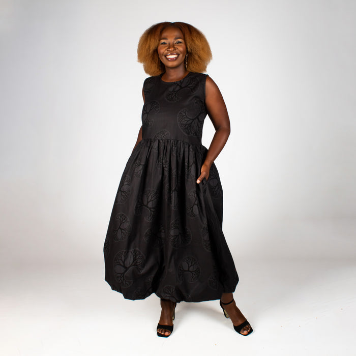 Ladies' Bubble Dress - Black