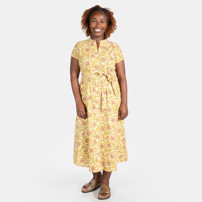 Ladies' Carol Shirt Dress - Stone