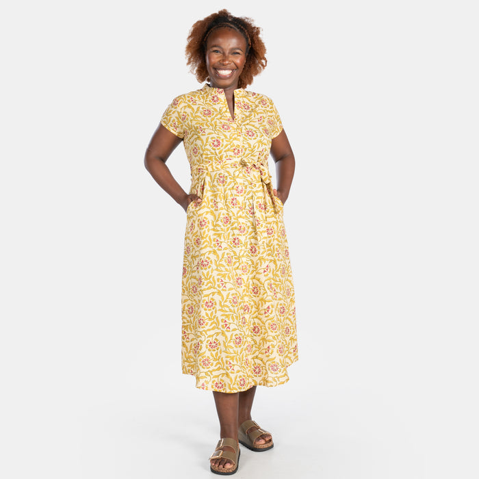 Ladies' Carol Shirt Dress - Stone