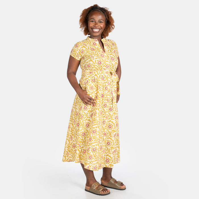 Ladies' Carol Shirt Dress - Stone