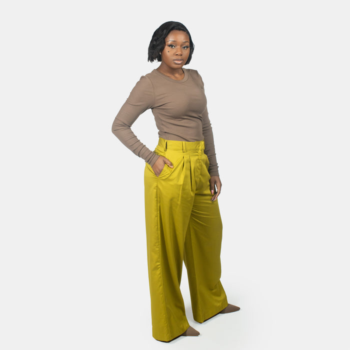 Ladies' Cassidy Pants - Chartreuse