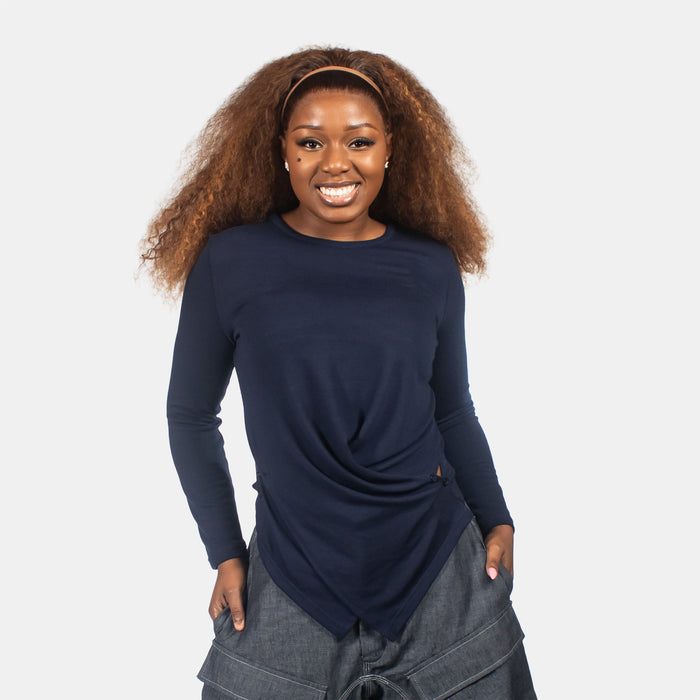 Ladies' Club Top - Navy
