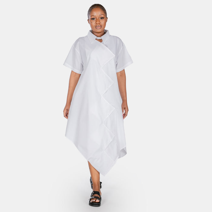 Ladies' Coconut Ice Dress - White