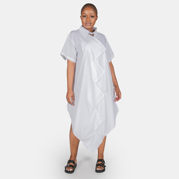 Ladies' Coconut Ice Dress - White