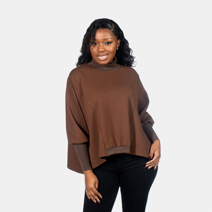 Ladies' Cornflower Top - Brown