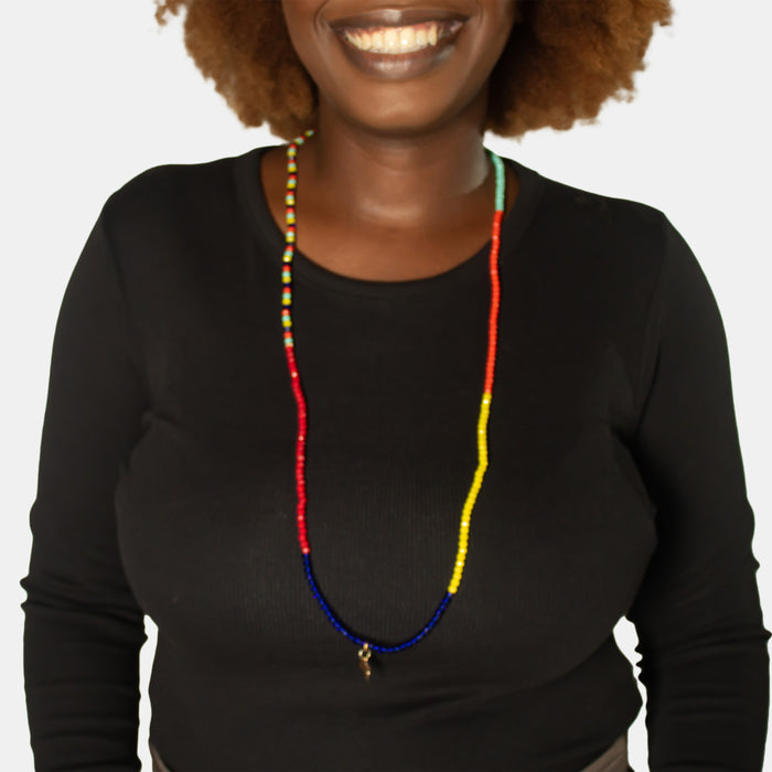 Ladies' Crystal Africa Necklace
