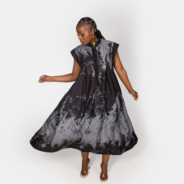 Ladies' Dahlia Dress - Grey