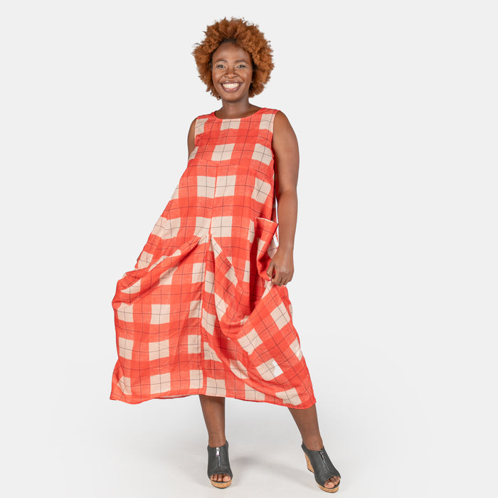 Ladies' Delphine Dress - Red