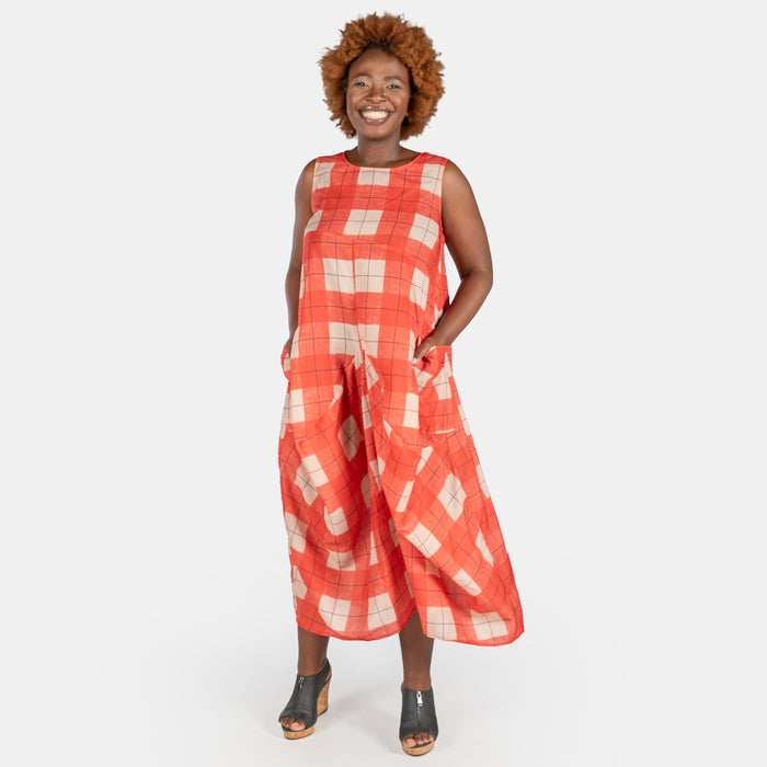 Ladies' Delphine Dress - Red