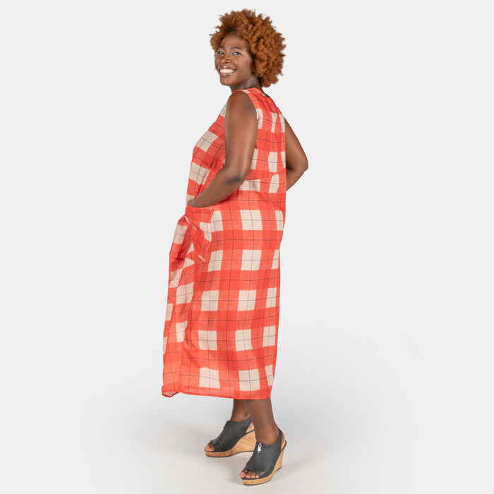 Ladies' Delphine Dress - Red