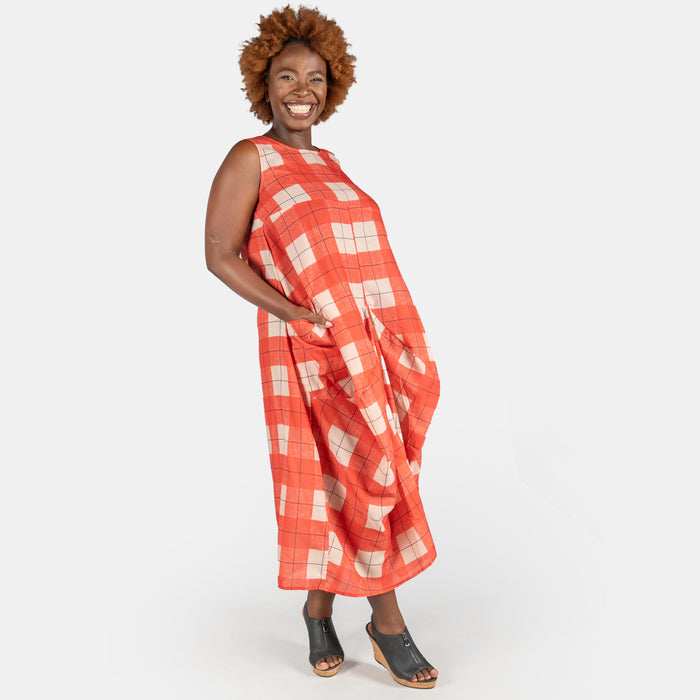 Ladies' Delphine Dress - Red