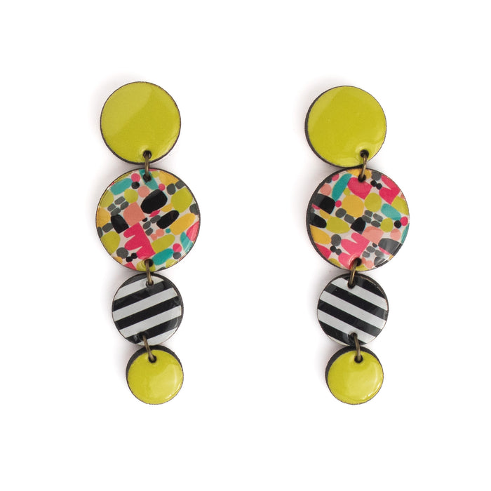 Ladies' Disco Drop Earrings