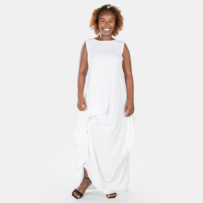 Ladies' Drama Dress - White