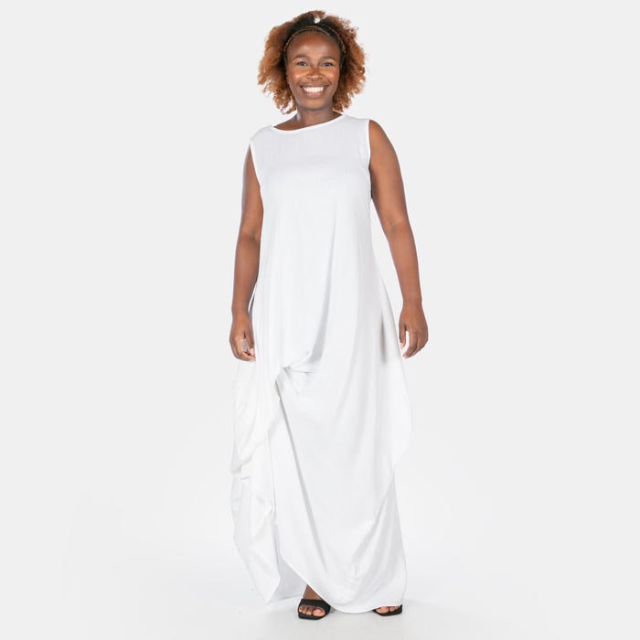 Ladies' Drama Dress - White