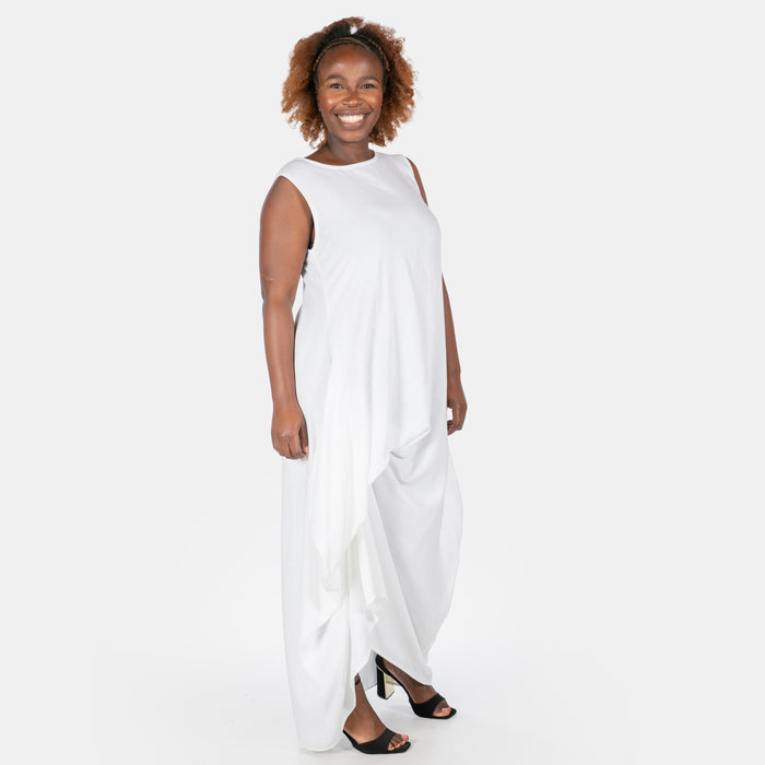 Ladies' Drama Dress - White
