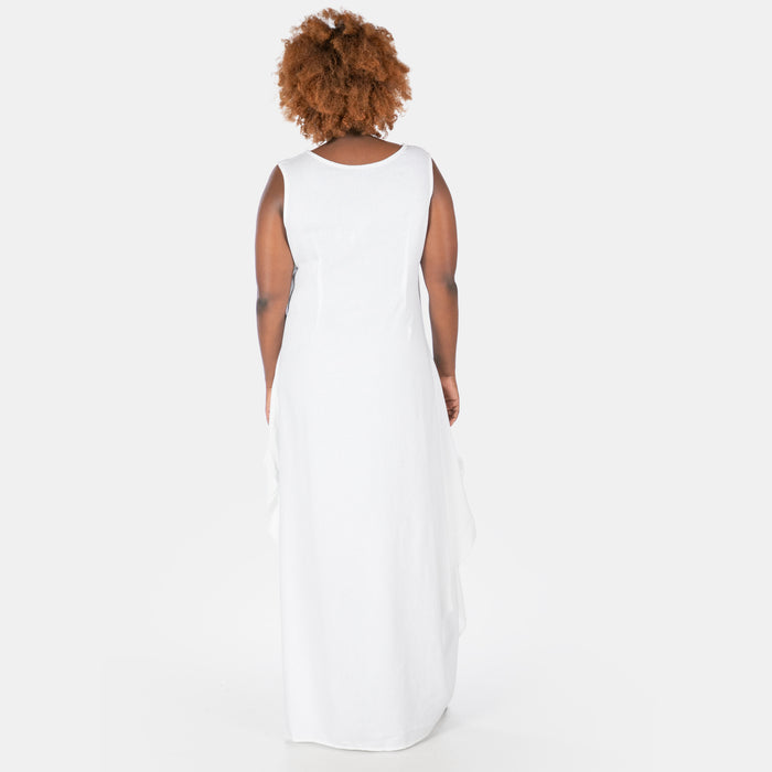 Ladies' Drama Dress - White