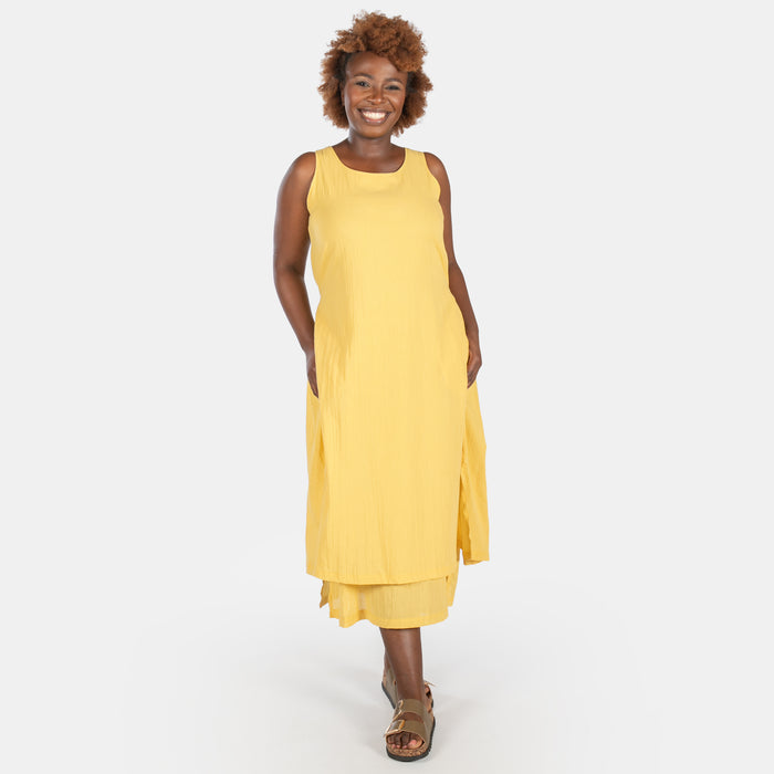 Ladies' Elsa Dress - Mustard