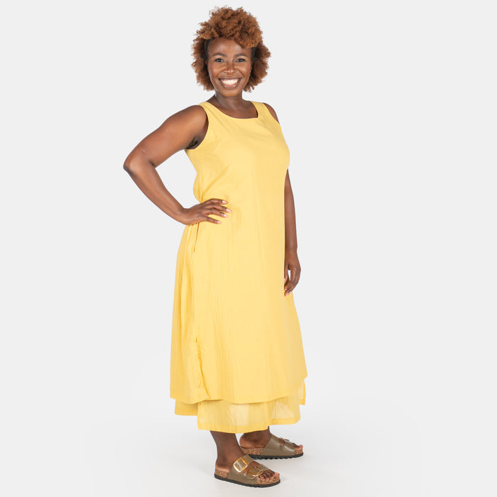 Ladies' Elsa Dress - Mustard
