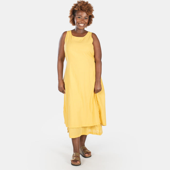 Ladies' Elsa Dress - Mustard