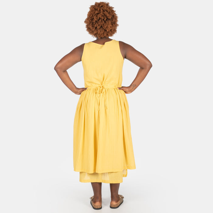 Ladies' Elsa Dress - Mustard