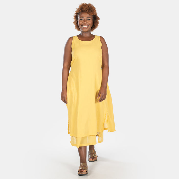 Ladies' Elsa Dress - Mustard