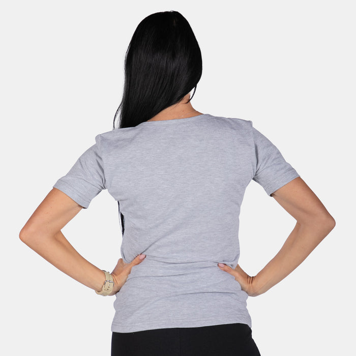 Ladies' Fingerprint ZA T-Shirt - Grey