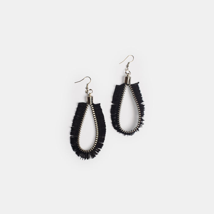 Ladies' Frayed Earrings