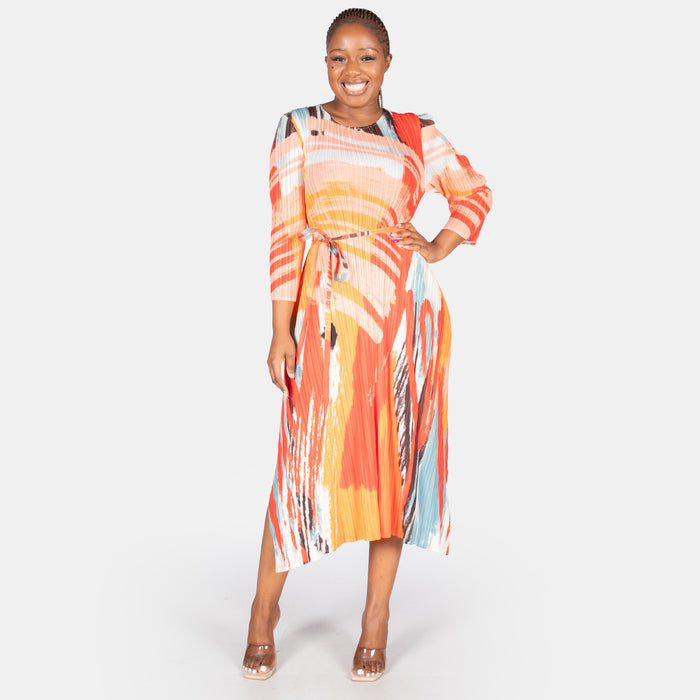 Ladies' Georgia Dress - Coral