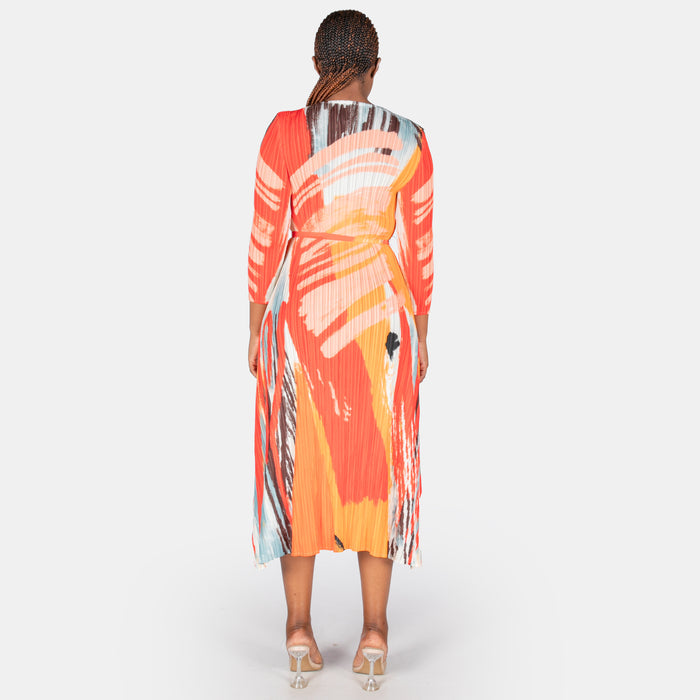 Ladies' Georgia Dress - Coral