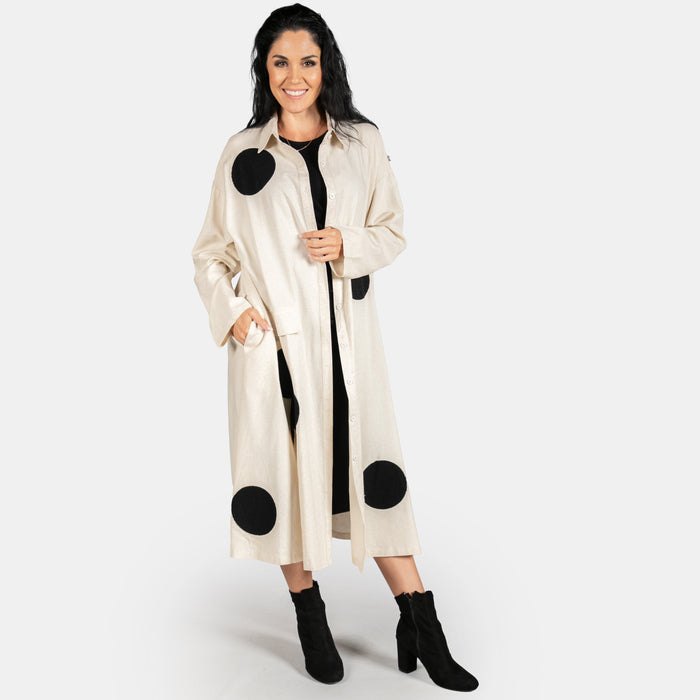 Ladies' Glenda Dress - Stone