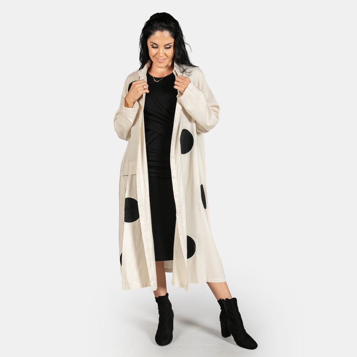 Ladies' Glenda Dress - Stone
