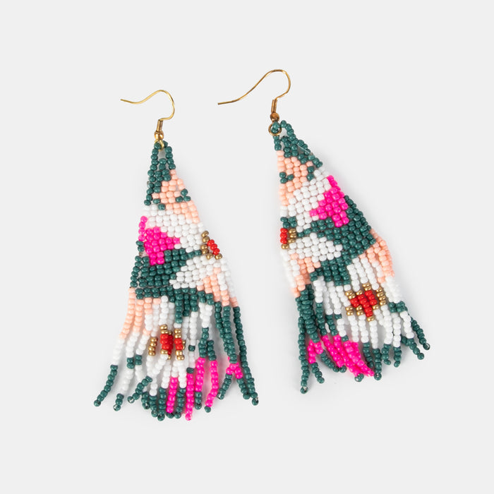 Ladies' Harriet Earrings - Green