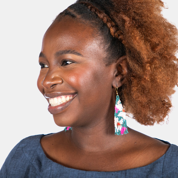 Ladies' Harriet Earrings - Green