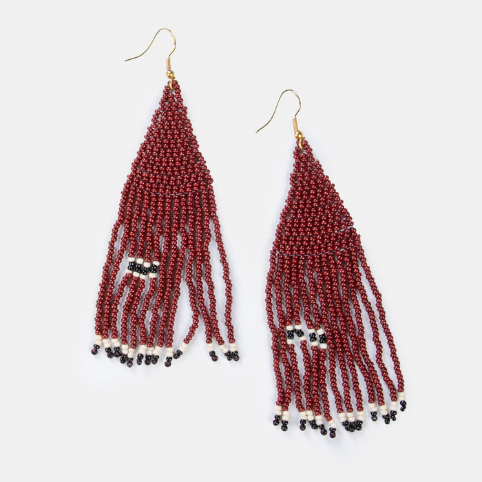 Ladies' Harriet Earrings - Ruby