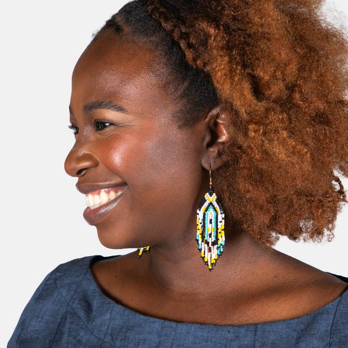 Ladies' Harriet Earrings - White