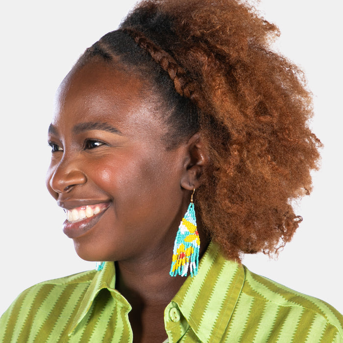 Ladies' Harriet Earrings - Yellow
