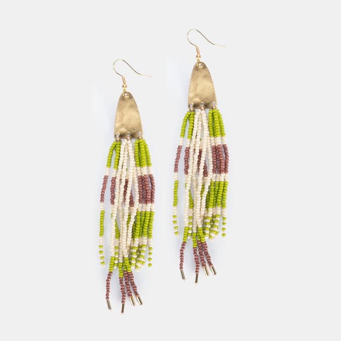 Ladies' Hazel Earrings - Lime