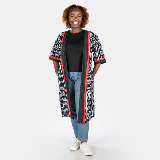 Ladies' Heritage Kimono - Black