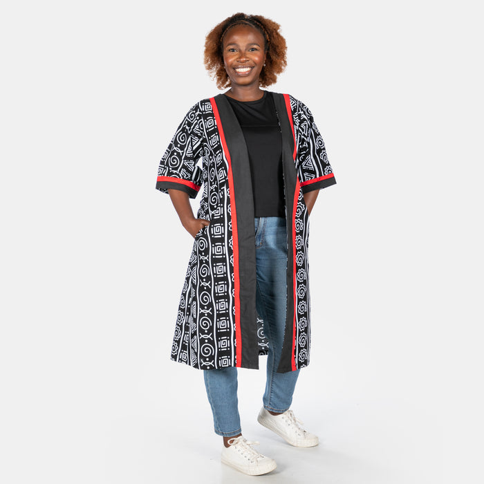 Ladies' Heritage Kimono - Black