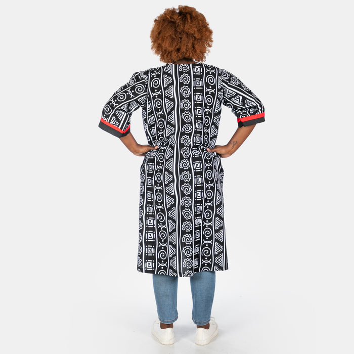Ladies' Heritage Kimono - Black