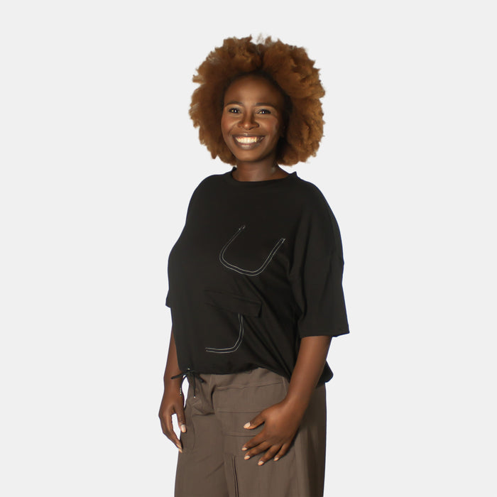 Ladies' Jade Top - Black