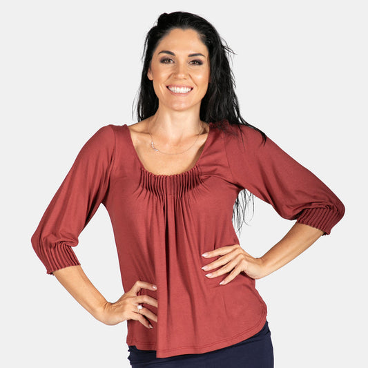 Ladies' Jig-Jig Top - Rust