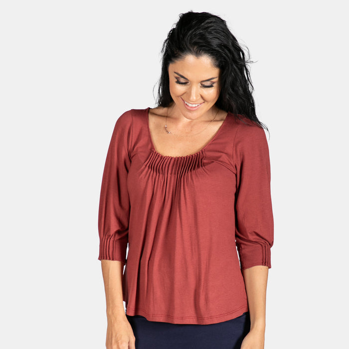 Ladies' Jig-Jig Top - Rust