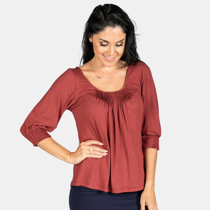 Ladies' Jig-Jig Top - Rust