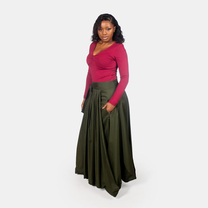 Ladies' Kingfisher Skirt - Olive