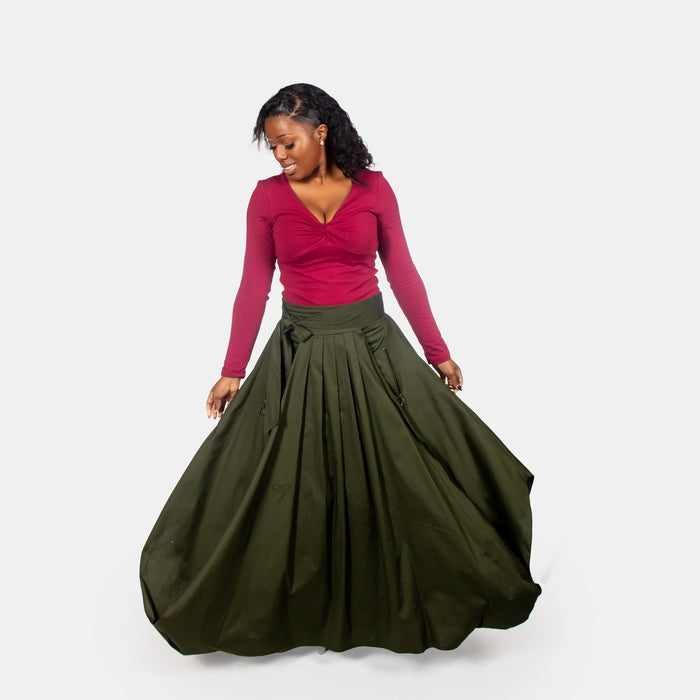 Ladies' Kingfisher Skirt - Olive