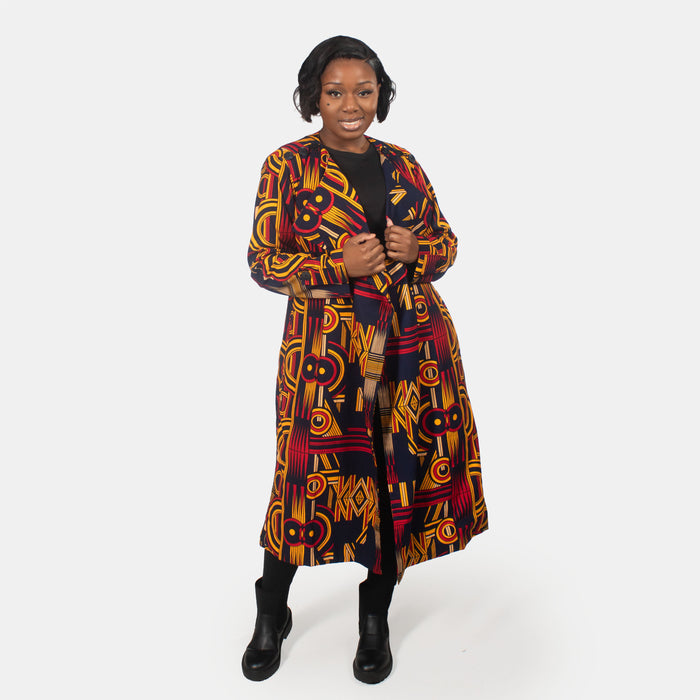 Ladies' Makeba Coat - Navy