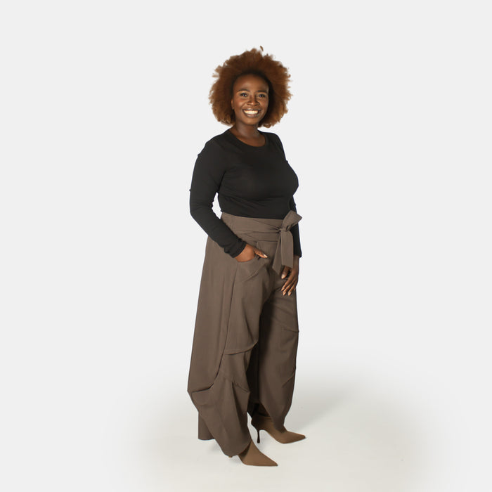 Ladies' Miagi Pants - Taupe
